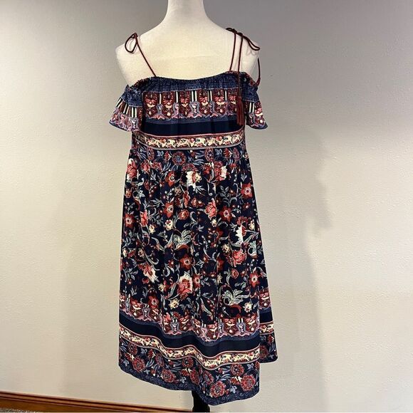 Knox rose floral open shoulder mini dress - Picture 8 of 14